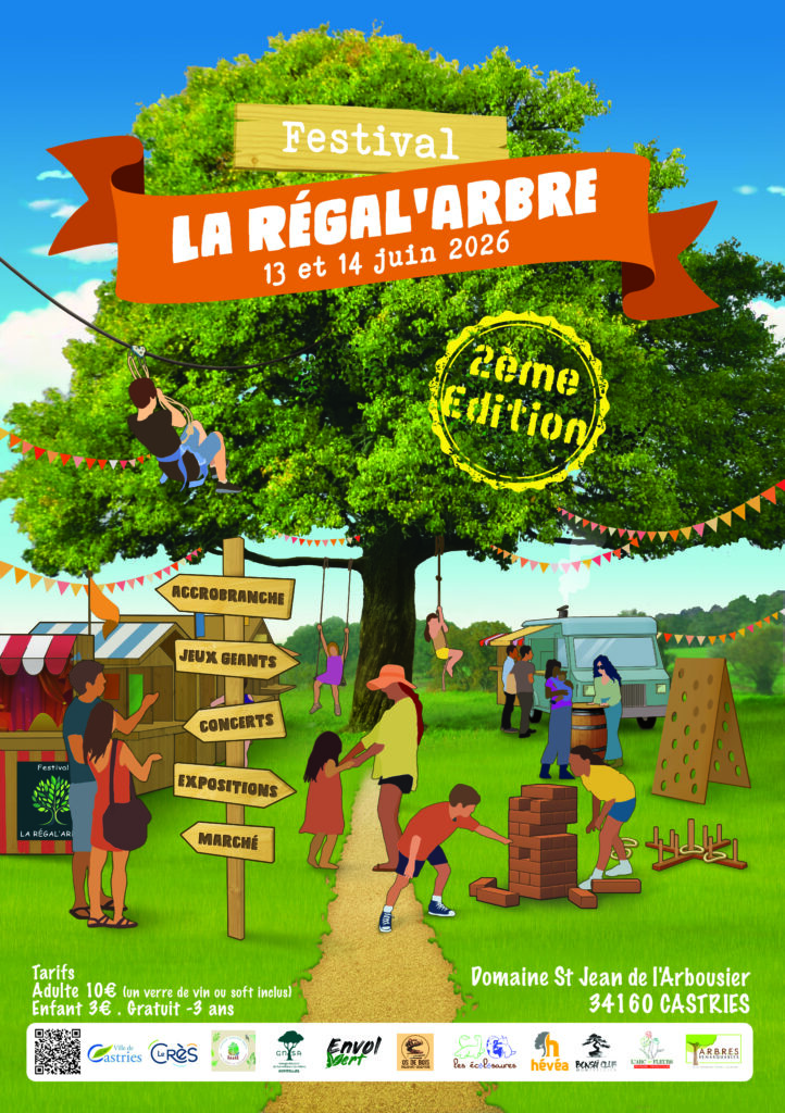 affiche festival La Régal'Arbre